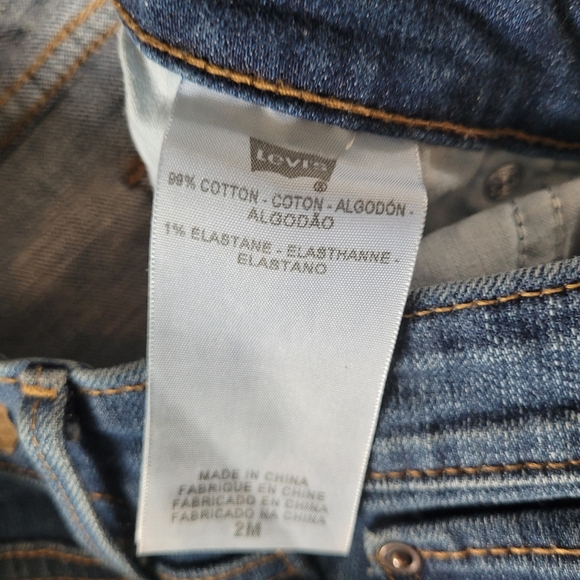 Levis Slight Curve Classic Rise Boot Jeans Size 2/26 - Picture 3 of 10